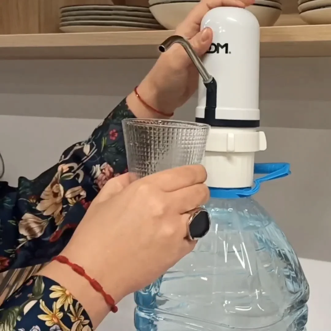 Pompe à Eau Électrique Portable - Distributeur USB Pour Bouteille 5 Gallon | Idéal Camping, Voyage