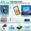 A7L 10.1-inch Android 14 Tablet 14GB RAM 64GB ROM Octa-Core Processor HD IPS WiFi Protective Case Pen Keyboard Mice Headphone 3