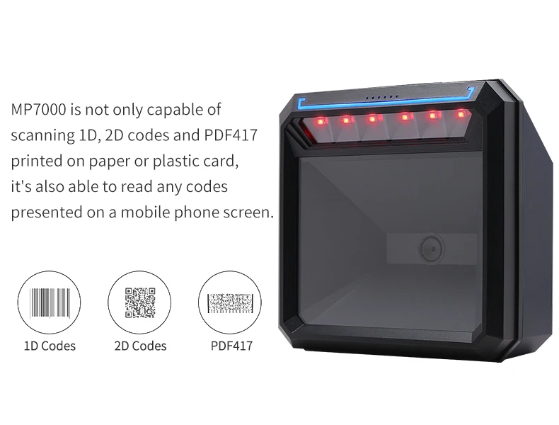 barras qr omnidirecional desktop leitor de código de barras preto mp7000