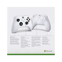 Microsoft - Xbox Wireless Controller for Xbox Series X, Xbox Series S, Xbox One, Windows Devices - Robot White - Image 6