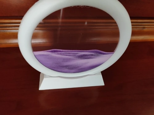 Ocean Motion, 3D Sand Art in Glass - Mesmerizing Home & Office Decor photo review