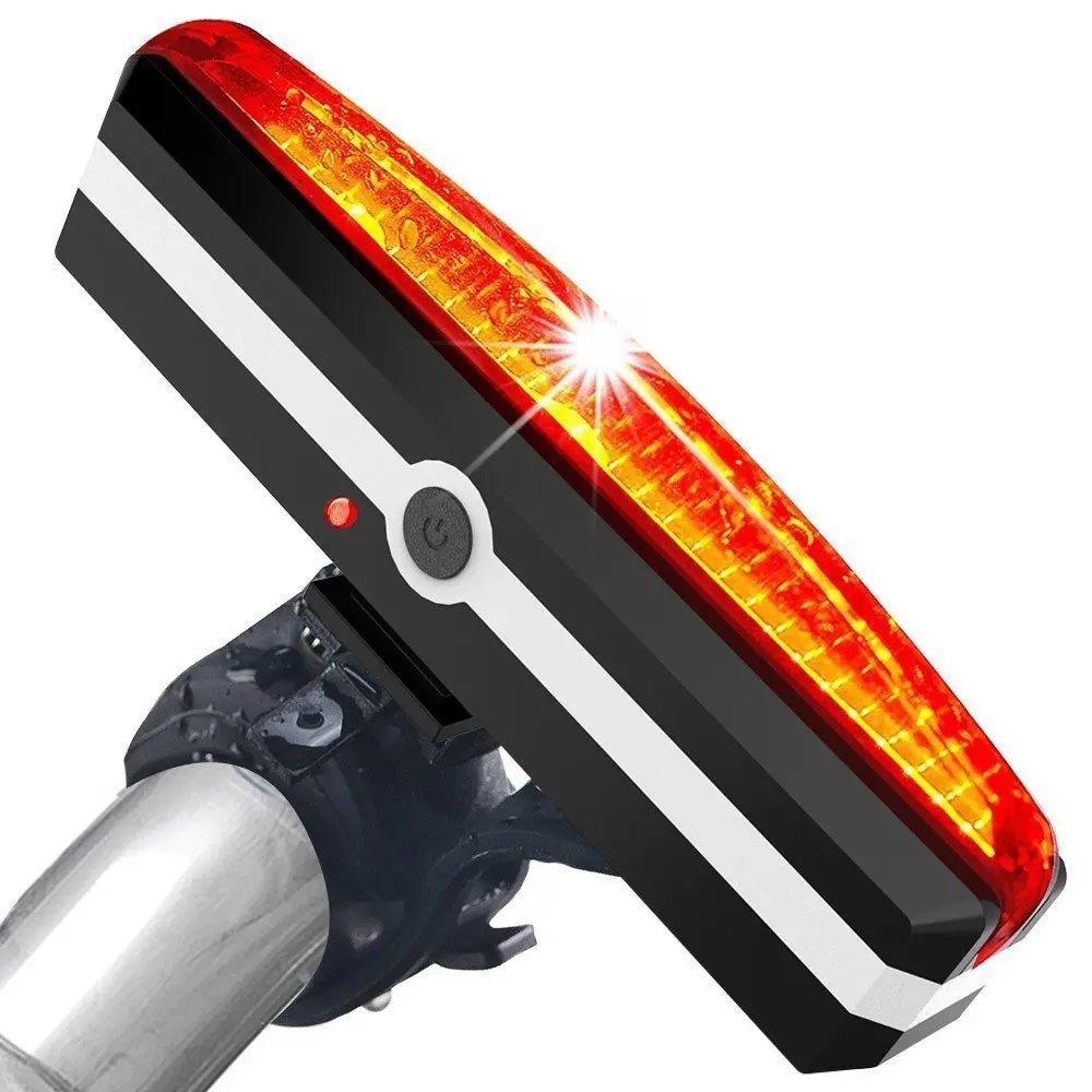 Q142 Bicycle Tail Light 2266 Usb Rechargeable Tail Light Strobe Warning