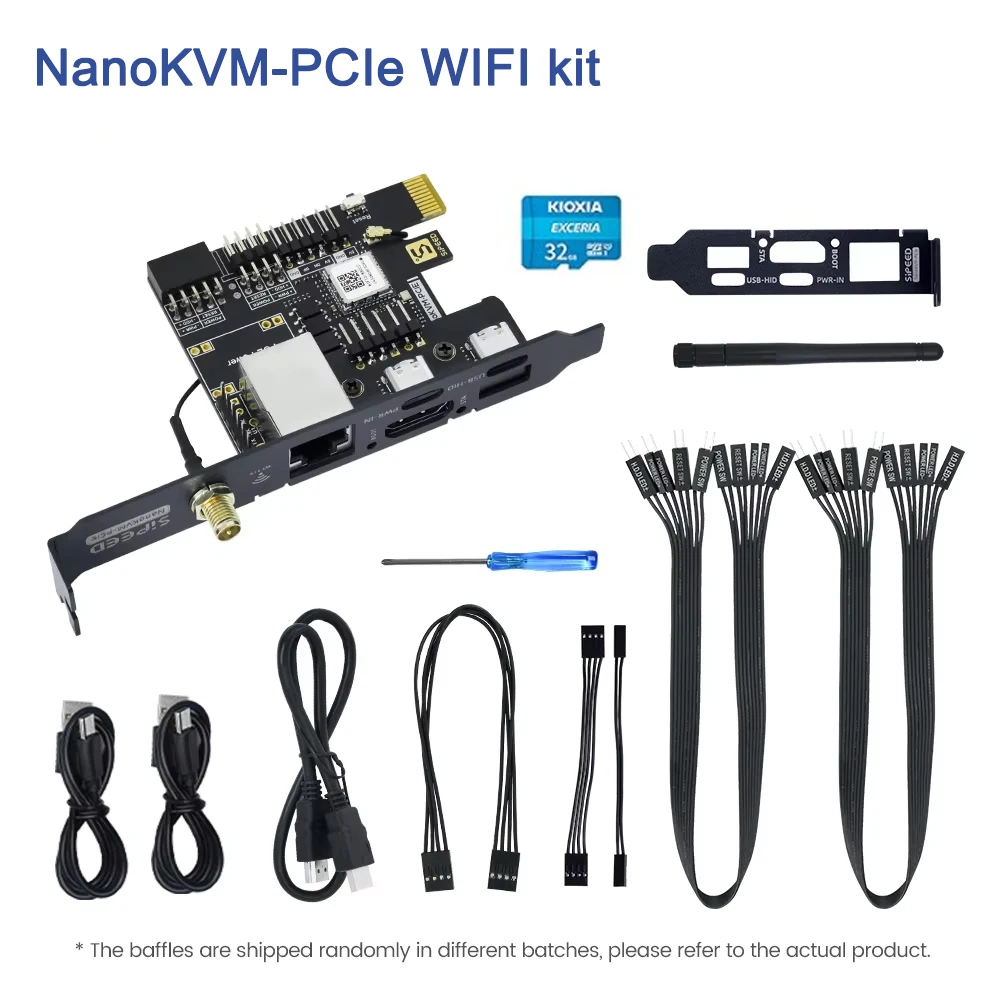 NanoKVM RISC-V サーバー Sipeed NanoKVM-PCIe IP-KVM リモート コントロール操作