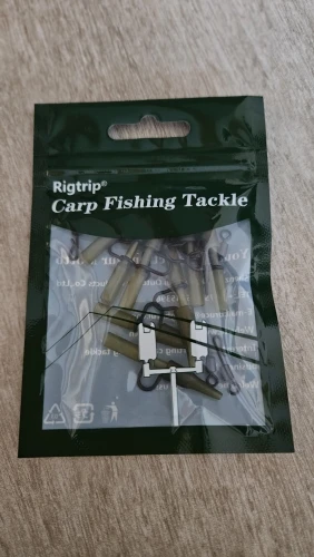 6pcs Carp Fishing Accessories Hair Rig Fishing Hook Set Ready Made Tied Rigging With Fishing Line Boilie Hook For Carp Tackle photo review