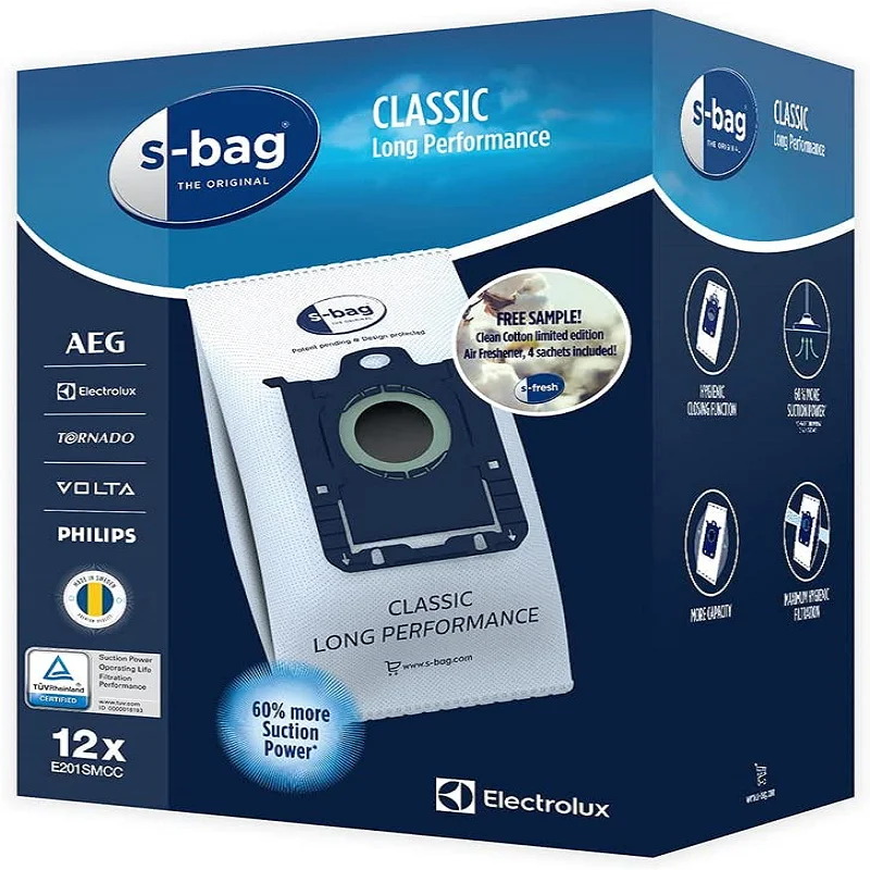 Vacuum Cleaner Dust Bag (4 Pcs ) For Philips S Bag Classic Long