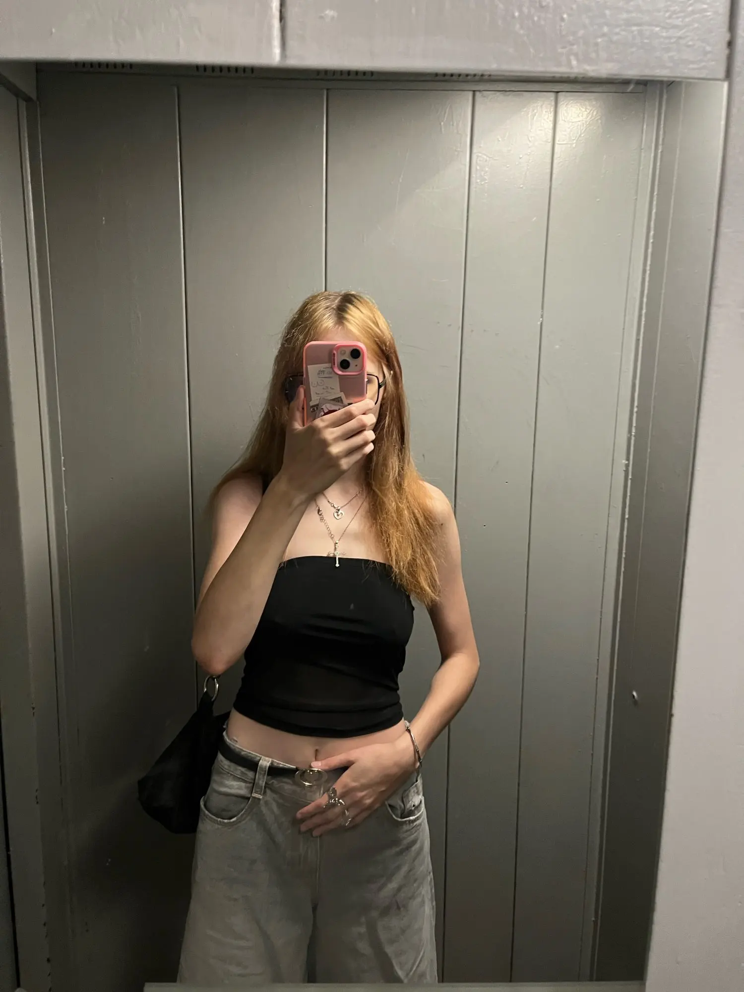 Luxe Black Bandeau Crop Top - Soft Stretch Polyester Vest photo review