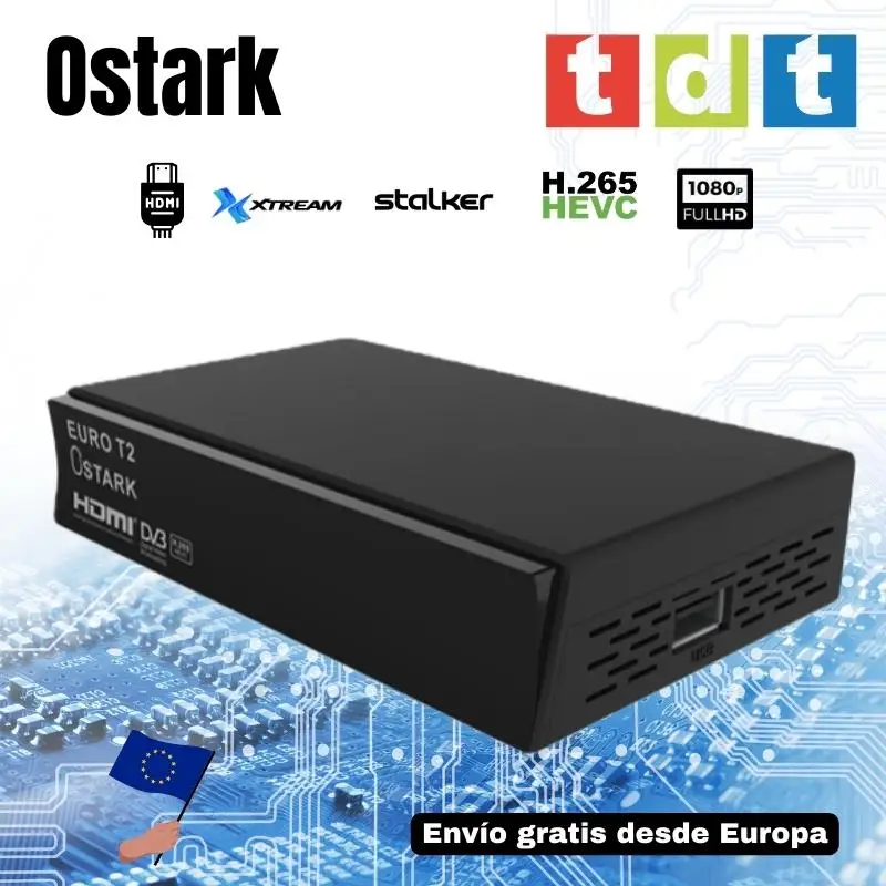 DVB T2 Ostark TDT TDT2 LCN DTT M2 EURO T2 Receptor digital terrestre TDT  TDT2 DVB T2 DVB C Euro T2 CE 1080P H.265 10 bits LCN D - AliExpress