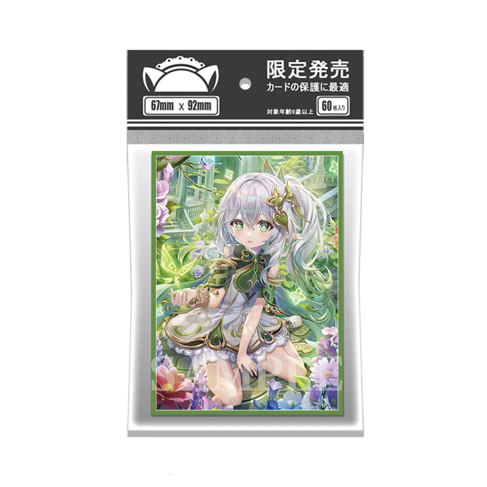 

60PCS Anime Outer Animation Card Sleeves Board Game Trading Cards Protector MTG TCG PKM Shield Card Cover Standard Size 67x92mm