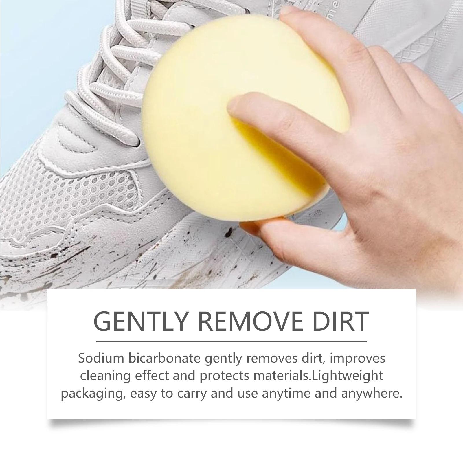 Jakehoe Sport Shoes Cleaning Cream Decontamination Remove Stubborn Stains Restore Whiteness Effective Water Free Cleaning Paste