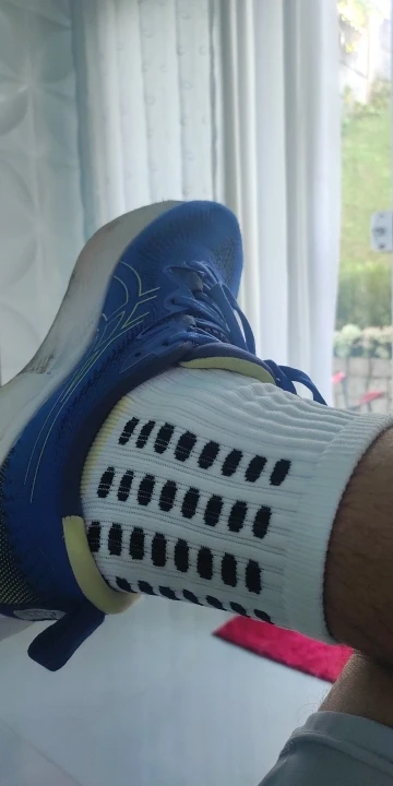 Meias de futebol masculinas, Meia poliamida corrida, Meia antiderrapante futebol, Meias de corrida de tubo médio photo review