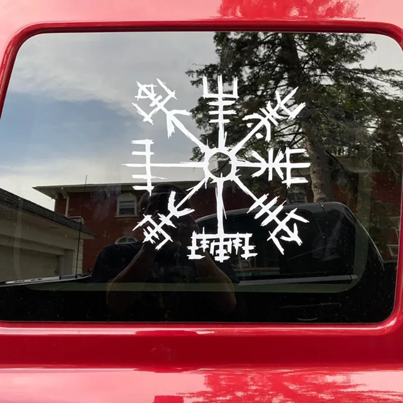 Viking Compass Vinyl Decal Car Styling Windows Paraurti Adesivi Decor Parts Fornitori Auto Tuning Per Fiat Grande Punto,Toyota