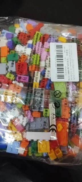 1000 DIY creative building blocks bulk set Urban Classic building blocks Assembled birthday gift children's educational toys photo review