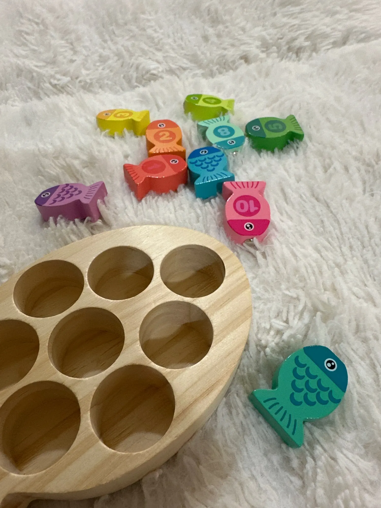 Wooden Fishing Learning Set