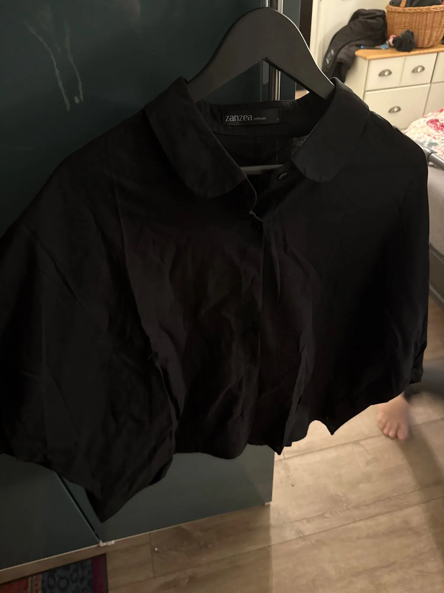 ZANZEA Summer Fashion Lapel Neck Shirt Women Elegant 3/4 Sleeve Blouse Work Buttons Down Tops Tunic Female Casual Loose Blusas photo review