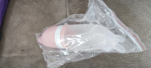 Silicone Dolphin Baby Feeding Bottle - Rice Cereal Spoon and Newborn Tableware photo review