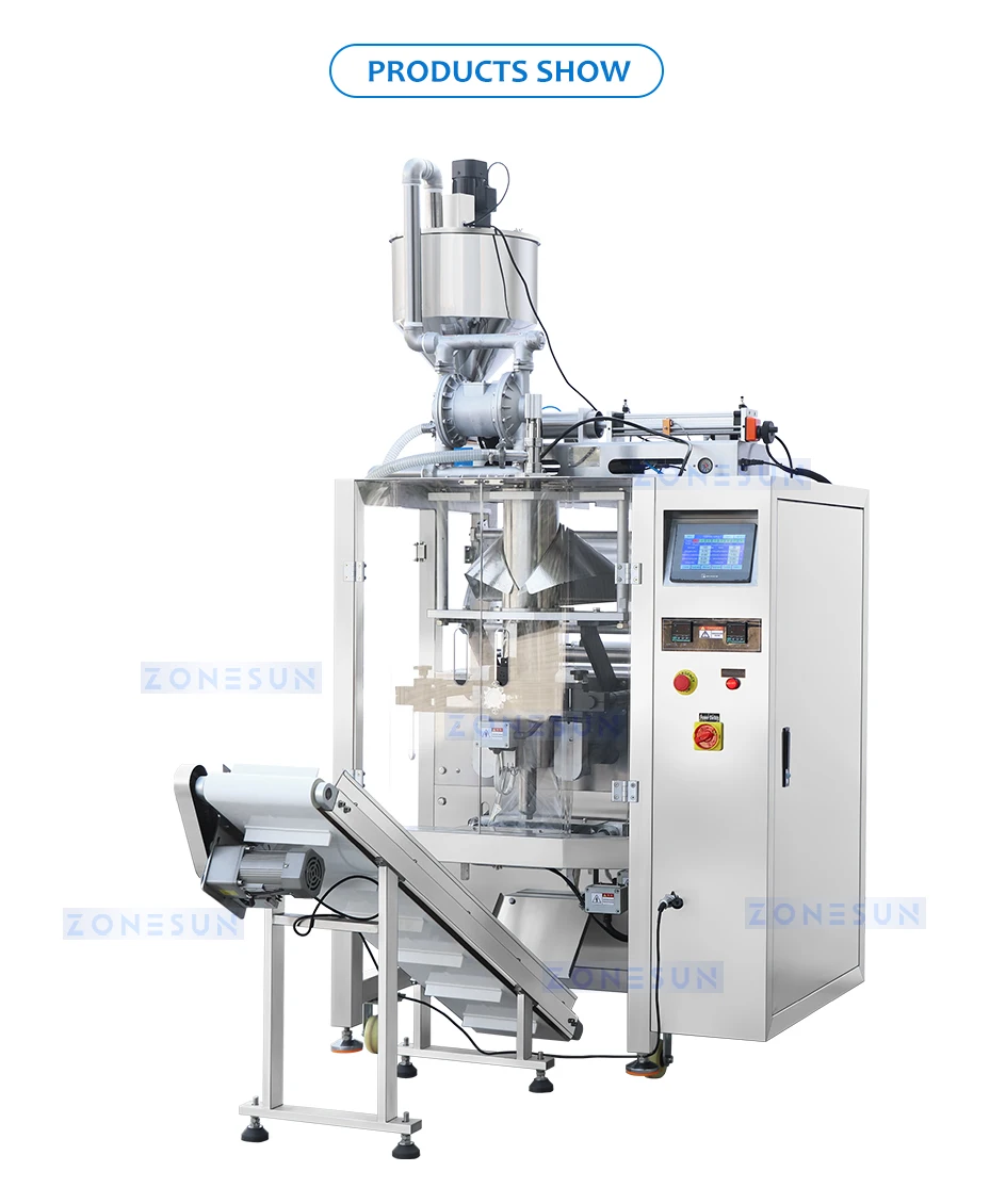 ZONESUN ZS-GFGT620 Full Automatic Paste Satchet Bag Filling Sealing Machine With Feeding Pump