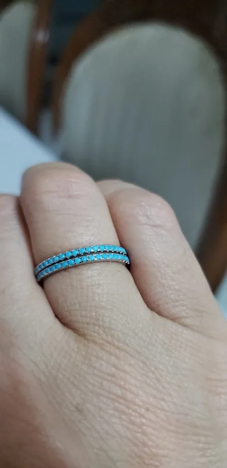 Turquoise And Silver Ring