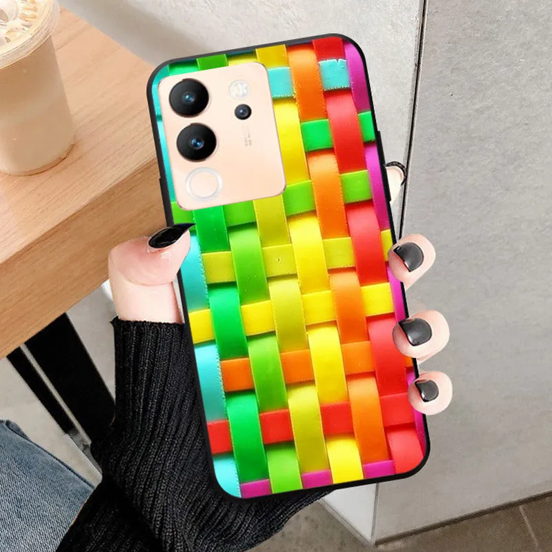 Sleek Black Soft Silicone TPU Protective Phone Case