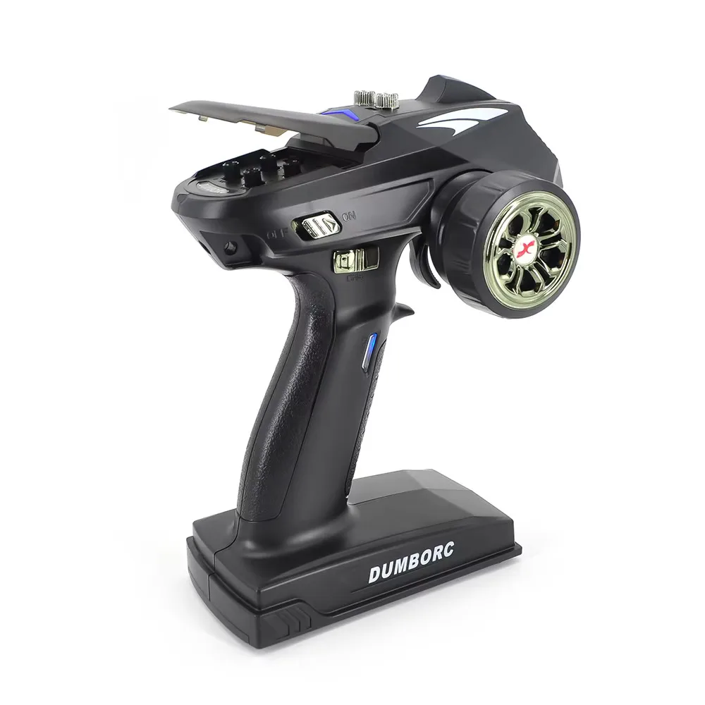 DUMBORC X6 X4 2,4G 4CH 6CH Sender P6F P6FG P6DCG Gyro Empfänger LED Licht für 1/10 1/8 RC Auto Crawler Axial SCX10 D90 Boot – Detail 39