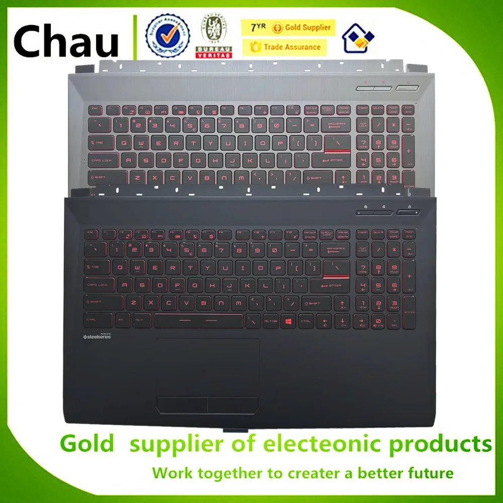 

Новинка Chau для MSI GP62, 6QG, GV62, GL62, 6QF, GP62MVR, стандартная верхняя детская подставка, чехол с красной клавиатурой с подсветкой