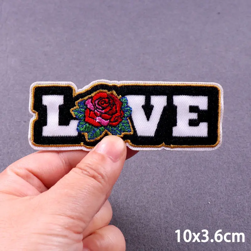 Pulaqi Flame Heart Patch | Flames Iron Patches | Embroiered Patches | Heart  Iron | Stickers - Patches - Aliexpress