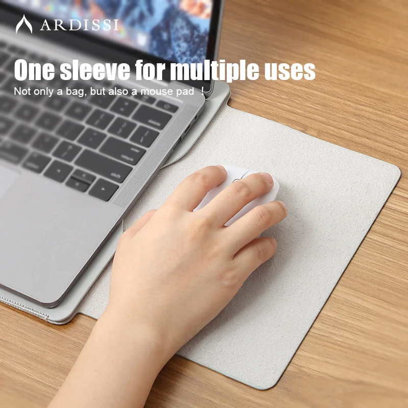 ARDISSI-슬리브 파우치, 마이크로 소프트 서피스 노트북 5 4 3 Go 2 12 13 15 인치 북 프로 9 8 7 + X 6 가죽 커버 케이스 가방 서류 가방