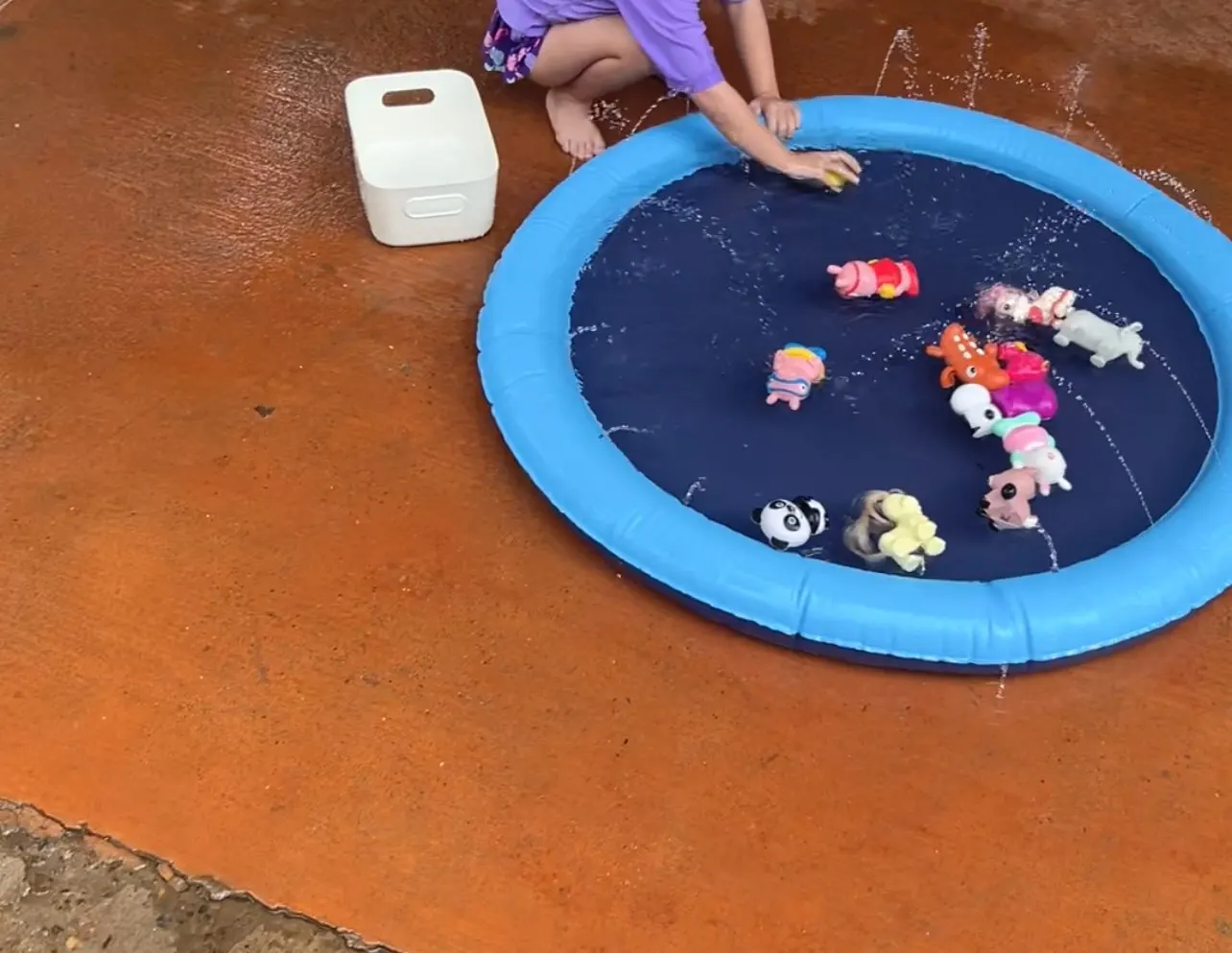 Thickened Pet Splash Pad – Outdoor Water Spray Mat Toy for Dogs & Cats