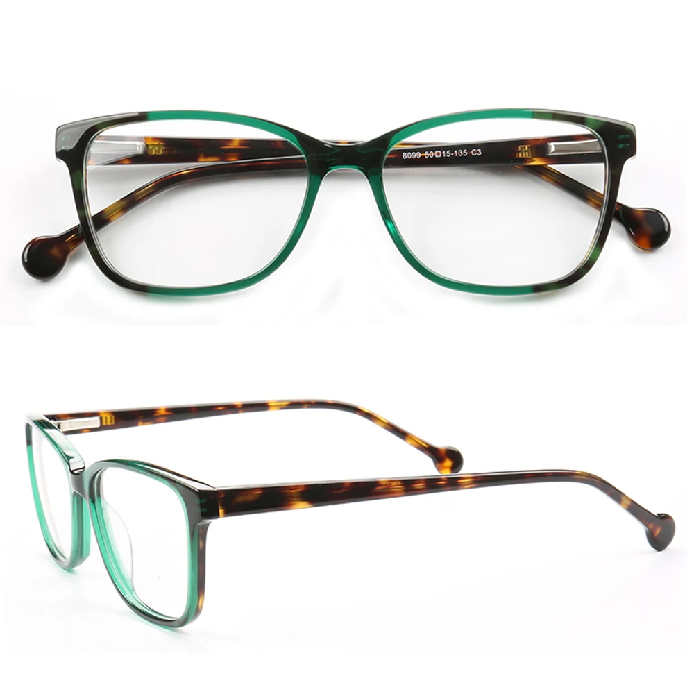 Acetate Eyeglasses Frames | Acetate Glasses - Women Round Eyeglass ...