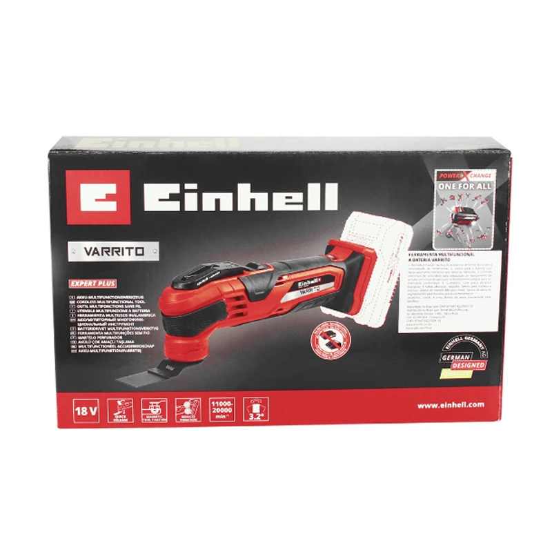 MULTIHERRAMIENTA A BATERÍA EINHELL VARRITO 18V+BATERIA+CARGADOR (9)