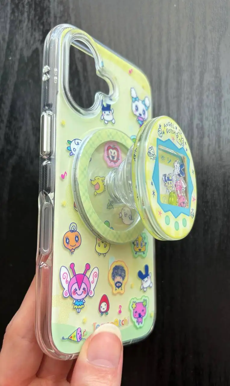 Kawaii Retro Pixel iPhone Case, customer photo