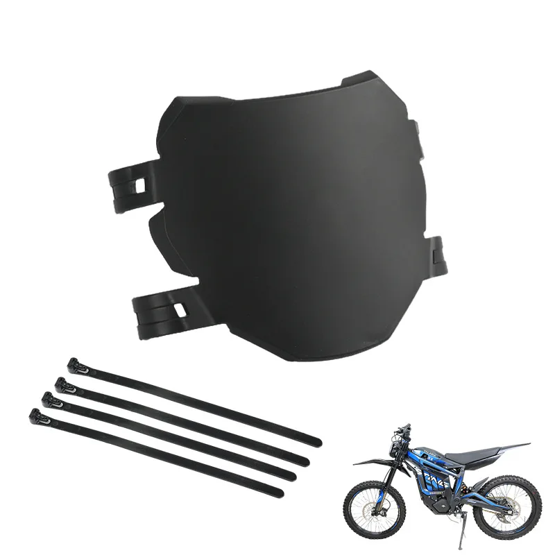 BAOUFF Front Number Plate For Ebike,Electric Dirt Bike Plate Replacement For Ridstar Q20/Tutti Soleil 01/Surron Light Bee/Talaria X3 Sting MX3 MX4 MX5/E Ride Pro/Macfox X1 X1S X7/Super 73-Black - View #8