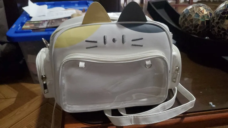 Vegan Leather Neko Bag - Harakuju Aesthetic photo review