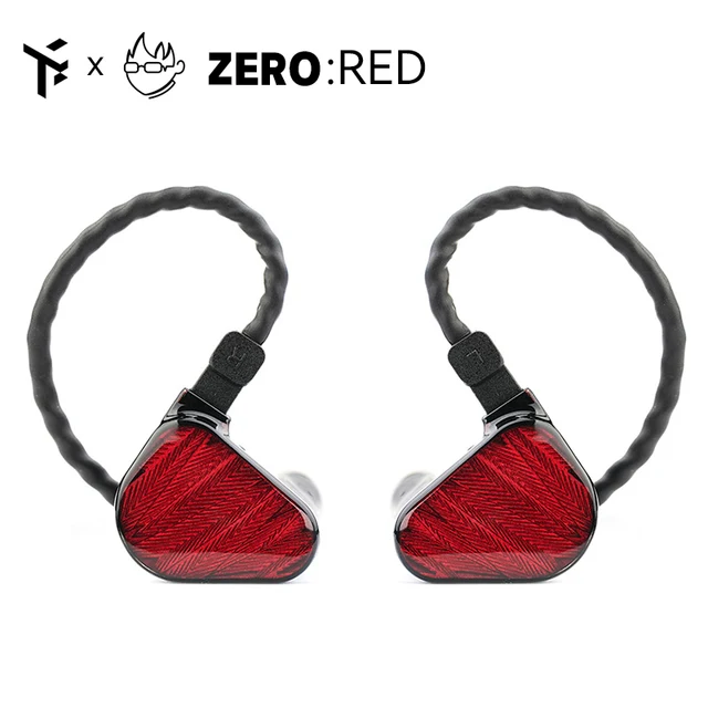 TRUTHEAR x Crinacle ZERO:RED Dual Dynamic Drivers In Ear Headphone Experience Enhanced Audio Quality