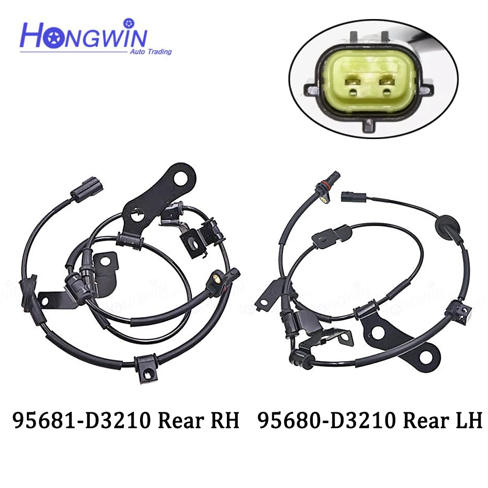 ABS Wheel Speed Sensor – Rear Right For Hyundai Tucson 2015-2020, OE# 95681D3100, Anti-Lock Braking System Part