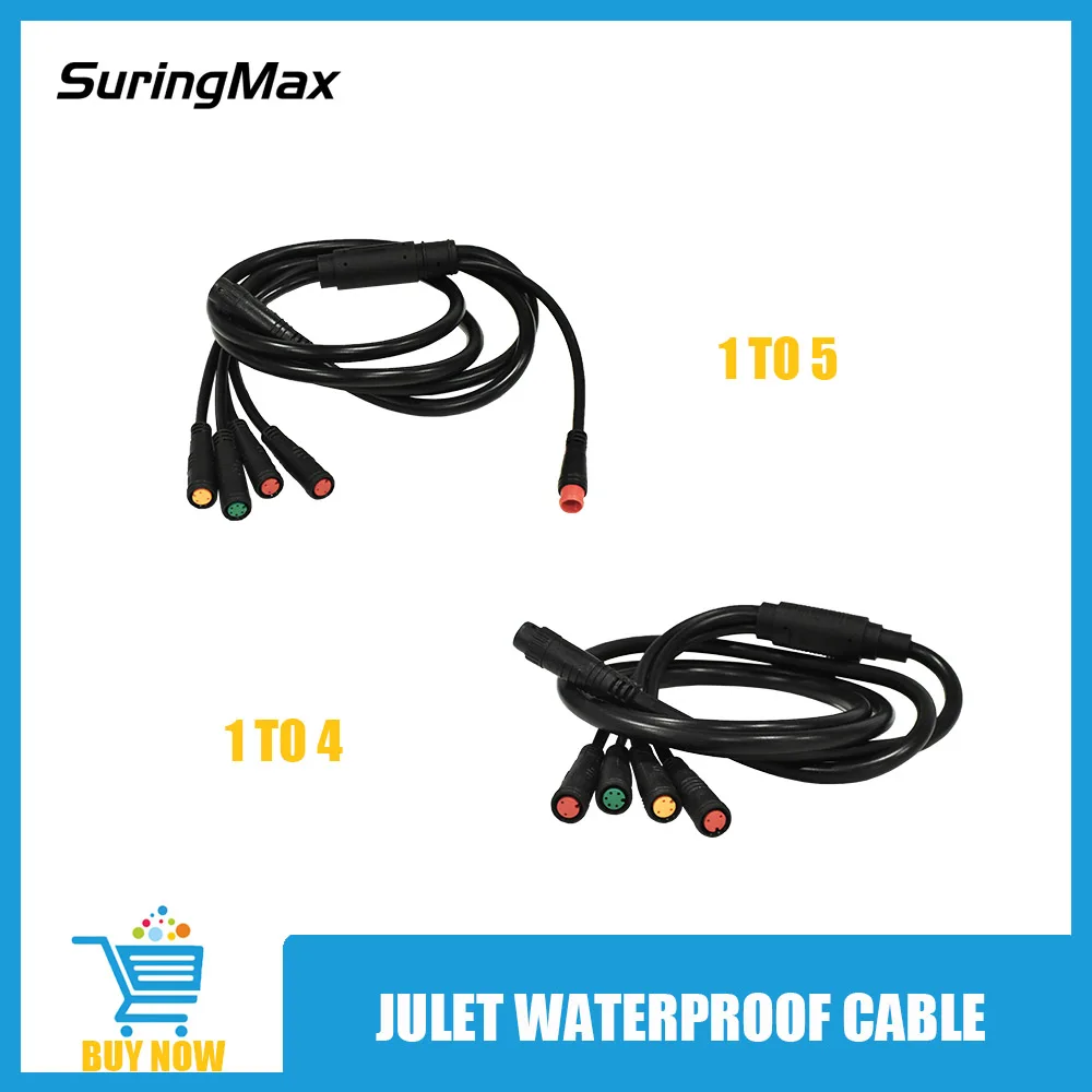 HighQuality9pins1T41T5JuletWaterproofCableForElectricBicycle