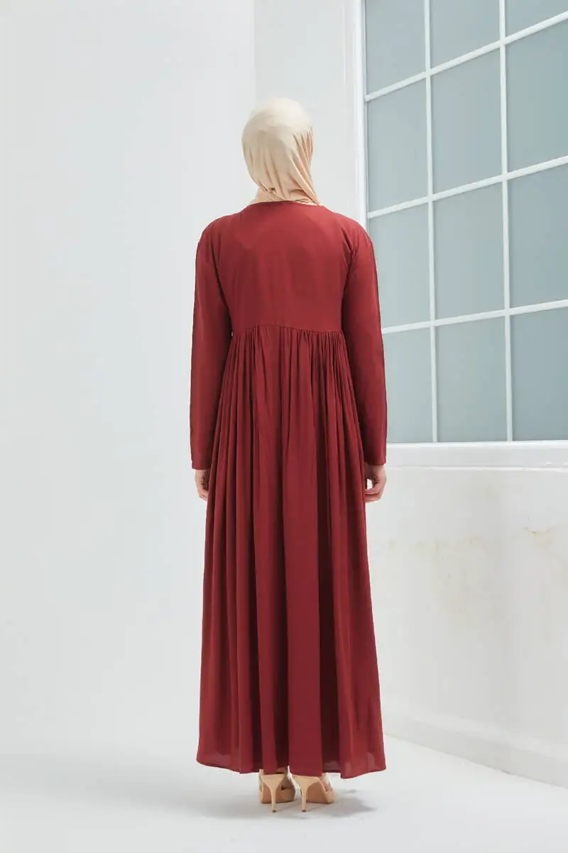 red islamic dress istanbulstyles