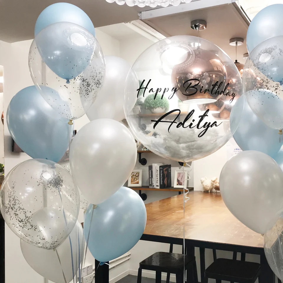 Ballons En Latex Chromé Pour Décoration De Mariage, 20 Pièces, Argent, Blanc, Violet, Métal, Fête D'anniversaire, 256 Globos