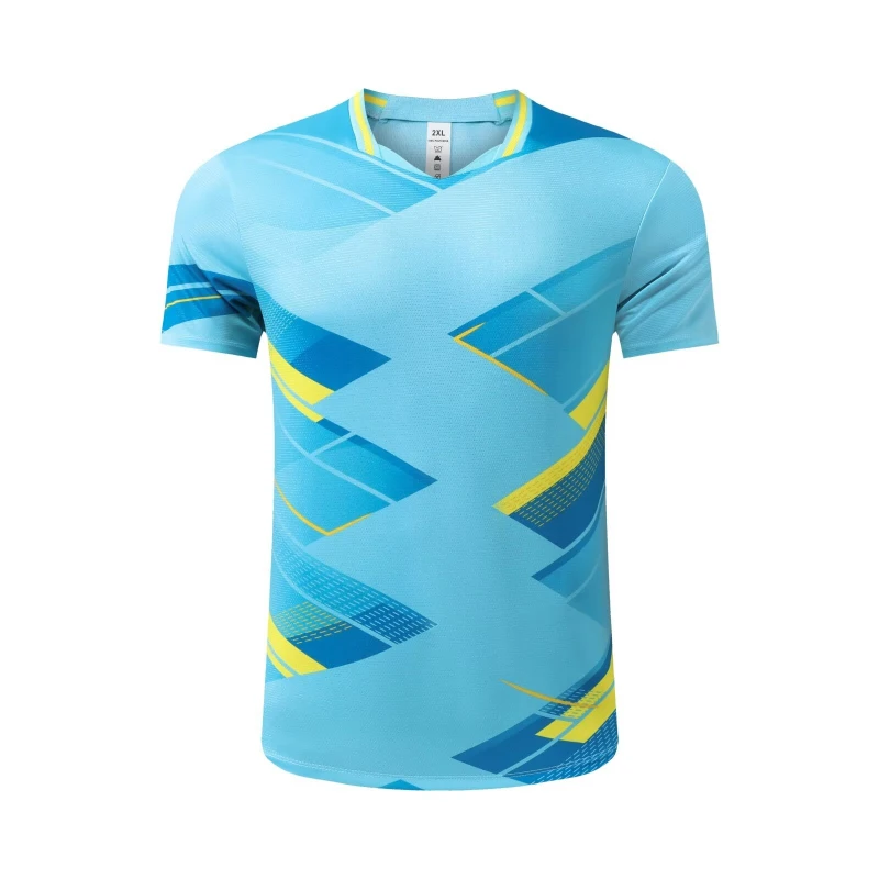 New Badminton Tennis Clothes Men Women Sports T-shirt Short Sleeve Comfortable Breathable Sweat-absorbent Quick-drying