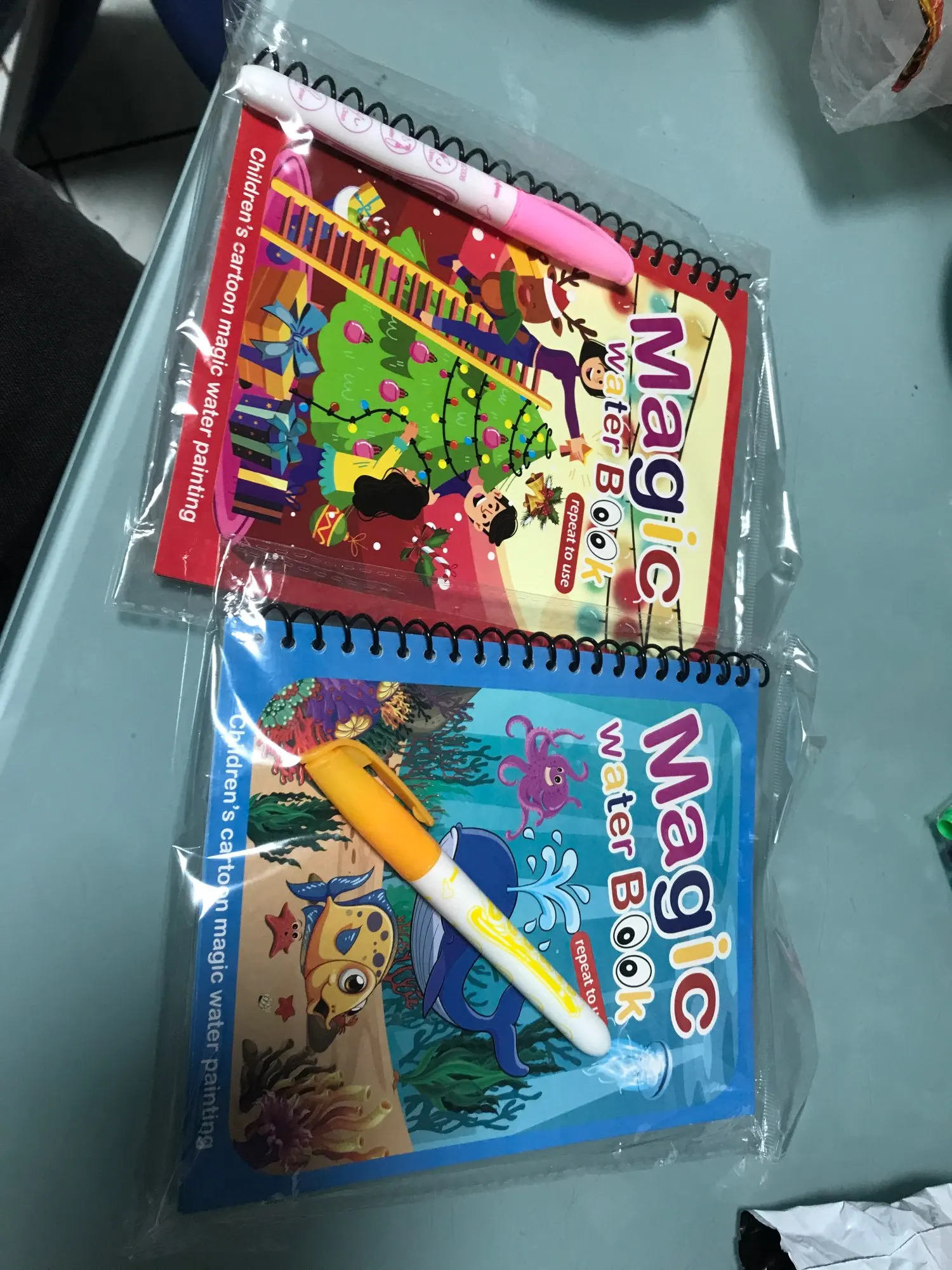 Magical Water Painting Book 🎨 (Set of 4) photo review