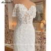 Lakshmigown Off-the-Shoulder Sweetheart Appliques Mermaid Wedding Dress Court Train Wedding Gowns for Bride Customized 2