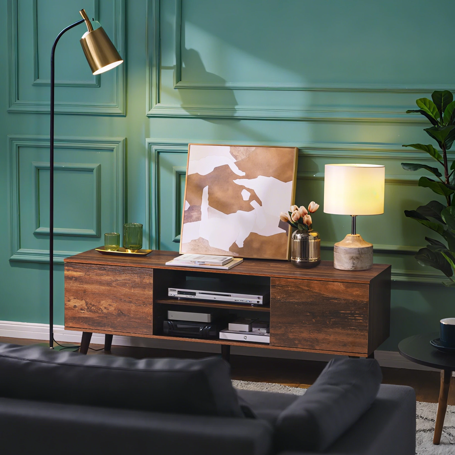 Ljustra TV Stand Side View