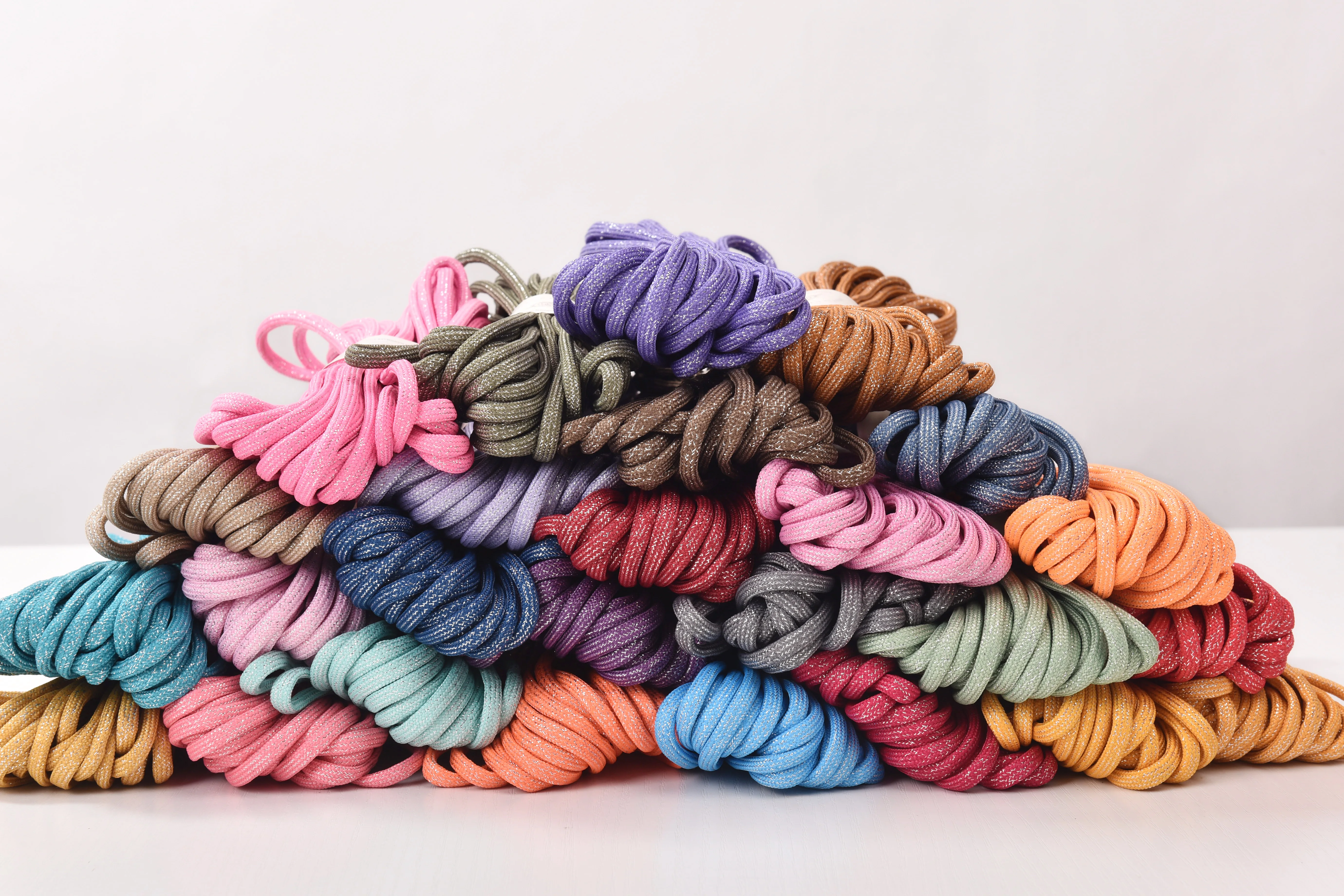 Silver Glossy 5mm Polyester Braid Rope Lurex yarn 10meters a bundle Shiny Metallic cord for DIY Project Small Jewelry Making 4