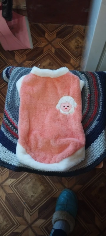 Cozy Fur, Thicken Pet Clothes for Warmth and Style, Winter Ready photo review