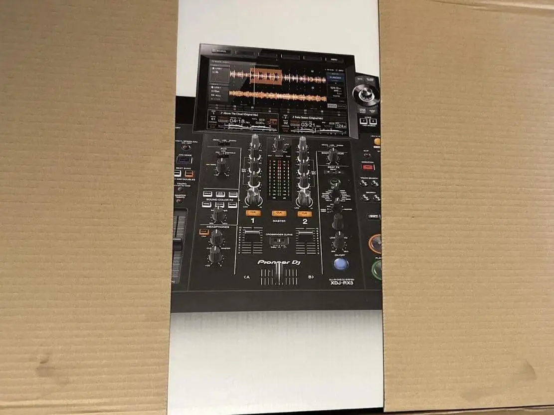 Original Genuine DJ XDJ-RX3 Digital DJ System All-in-one Digital System with 10.1" Touchscreen Display