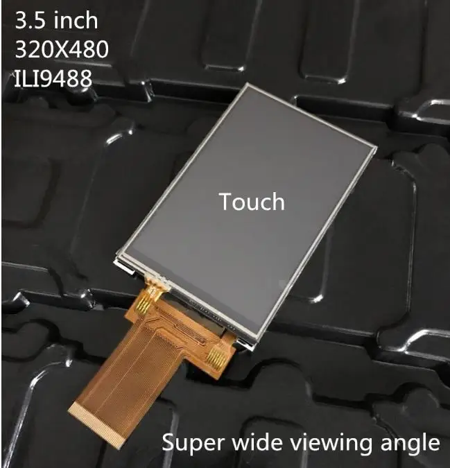 High-Resolution Touch Panel TFT LCD Display Screen with IPS Full View and PCB Connector
