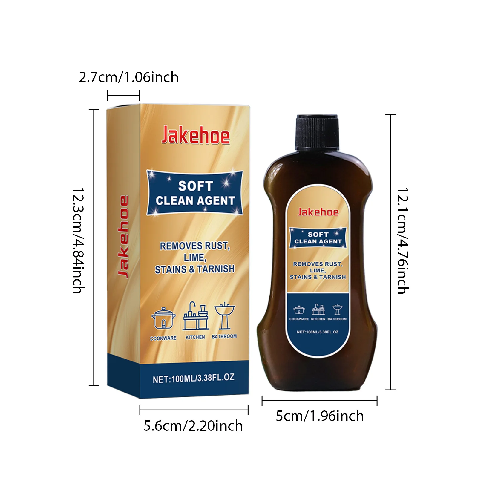 Heavy Duty Oil Cleaning Agent for Kitchen Bathroom