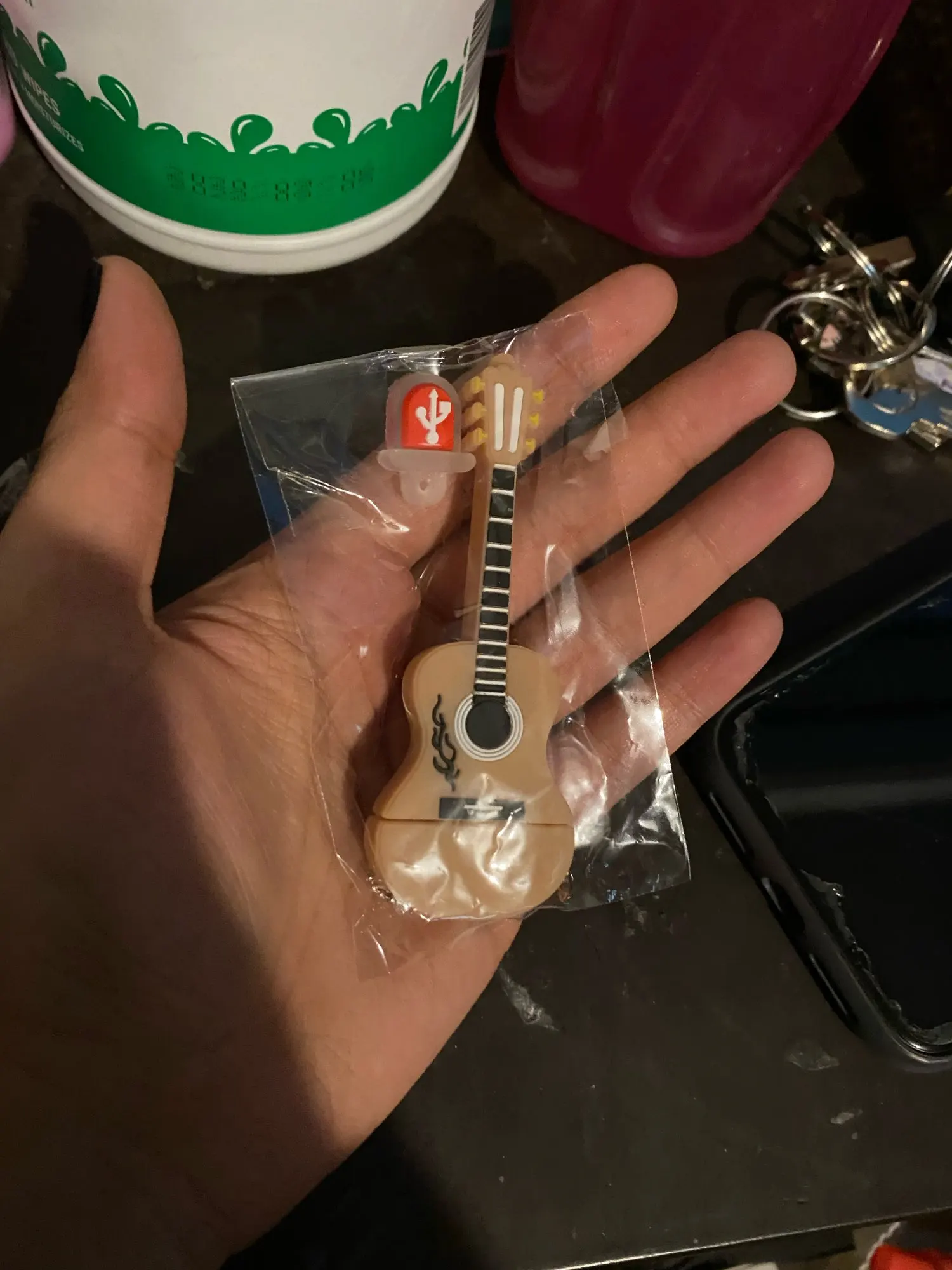 JASTER Music Model USB flash drive Guitar Pen drive Violin Pendrive Cello Memory stick Beth U disk Free key chain 16GB 32GB 64GB