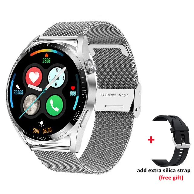 Reloj inteligente deportivo para hombre y mujer, pulsera resistente al agua  con llamadas, Bluetooth, para Realme 7, X7, X2, X50, 3, 5 Pro, XT V5, C3,  C15, 7i, 5i, C2, V3, 2023 - AliExpress