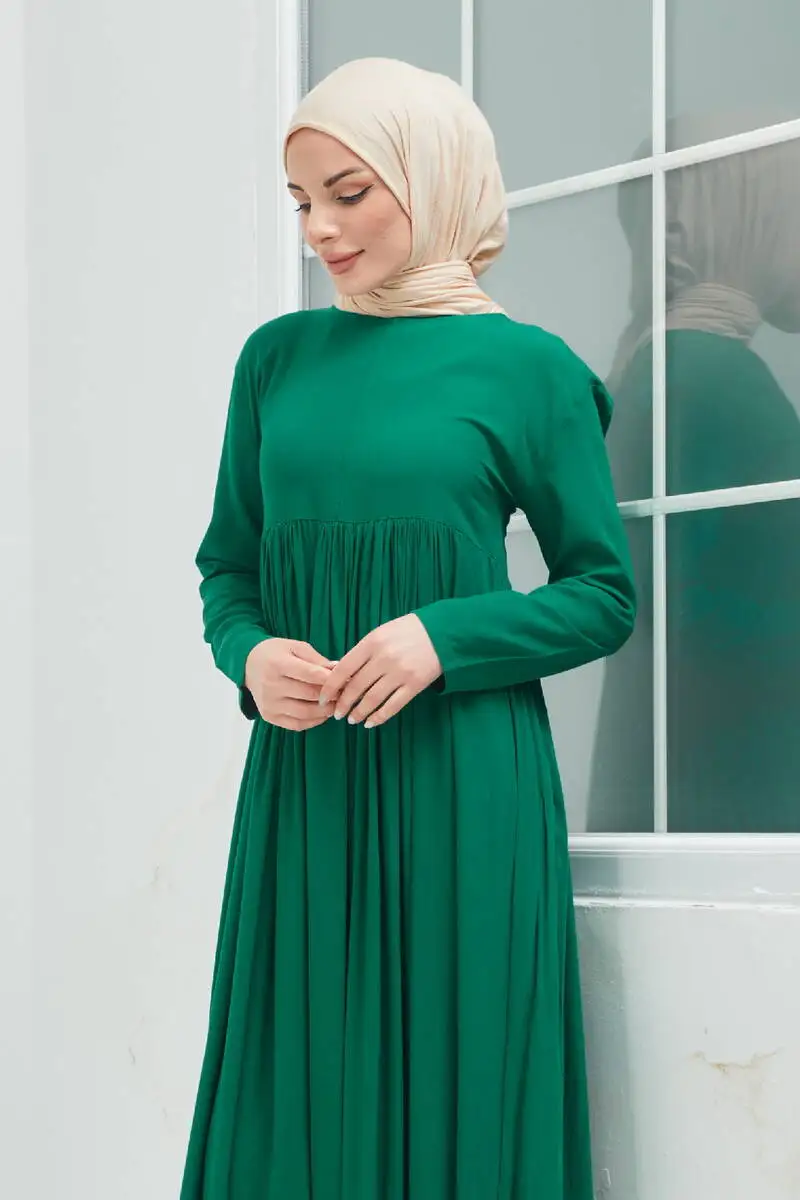 Green islamic dress istanbulstyles