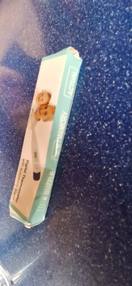Accurate Digital Oral Thermometer Reading Fever Alert photo review